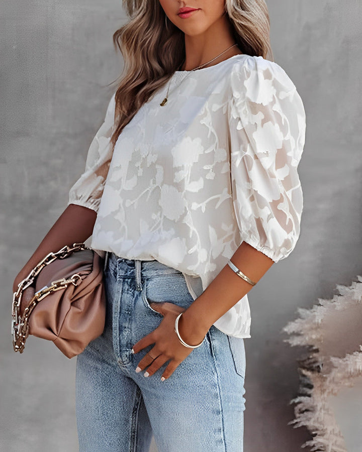 Élodie Marchand | Soft Bloom Blouse For Women