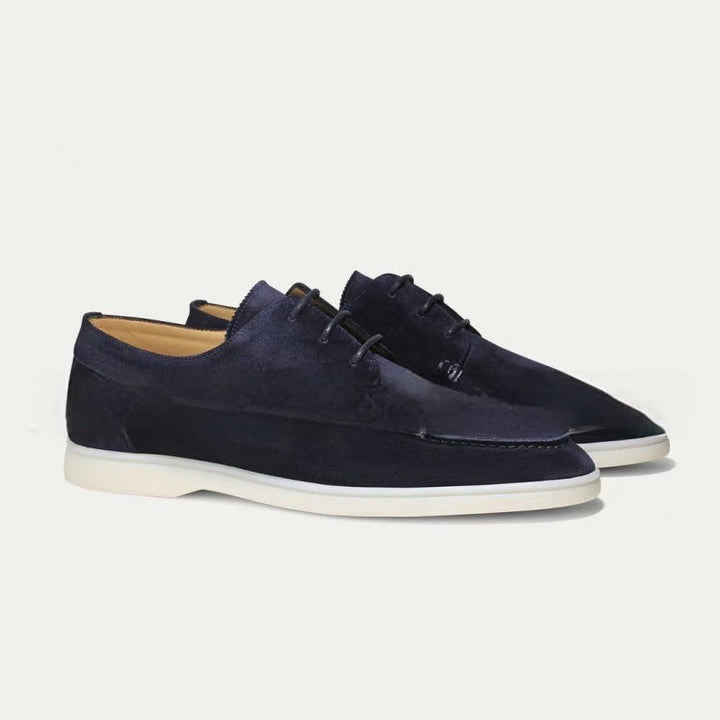 Owen Baxter | Suede Lace-Up Casual Shoes For Men
