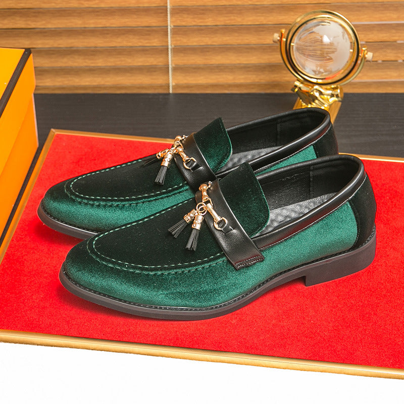 Mason Kingsley | Tassel Suede Loafers For Men