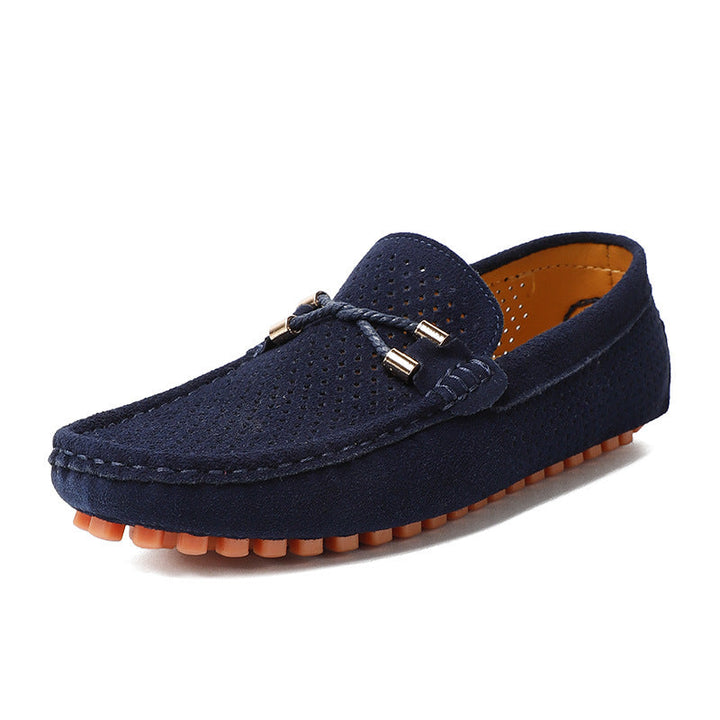 Flynn Sutherland | Suede Slip-On Loafers For Men