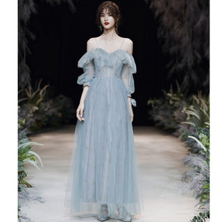 Georgia Mitchell | Sparkle Tulle Maxi Evening Dress For Women