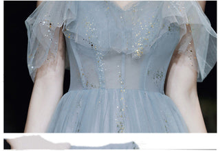 Georgia Mitchell | Sparkle Tulle Maxi Evening Dress For Women