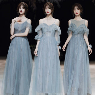Georgia Mitchell | Sparkle Tulle Maxi Evening Dress For Women
