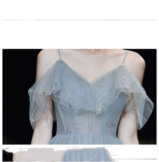 Georgia Mitchell | Sparkle Tulle Maxi Evening Dress For Women