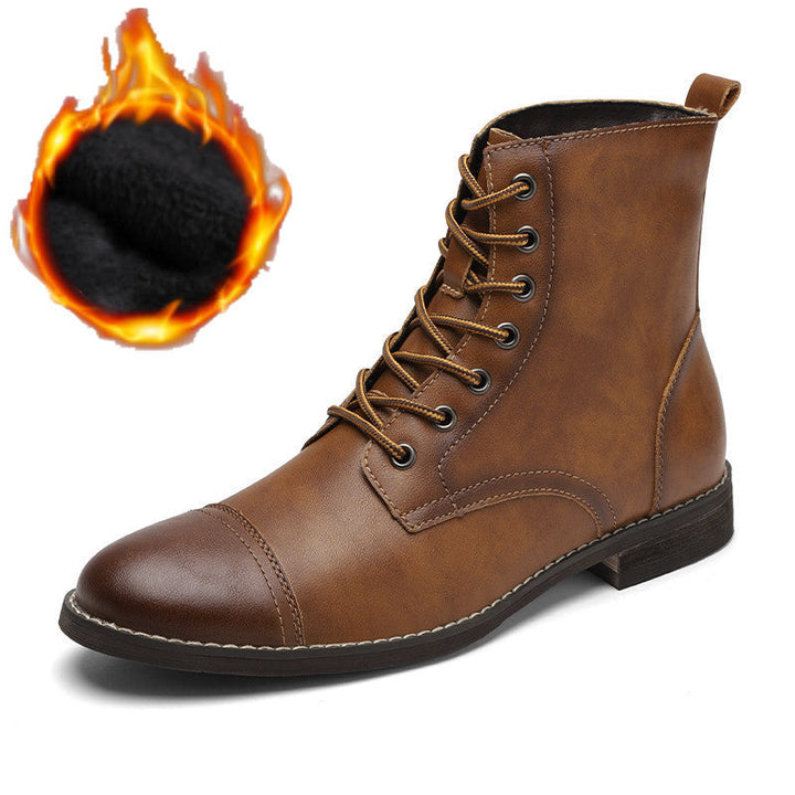 Cameron Sinclair | Leather Ankle Boots For Men