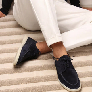 Owen Baxter | Suede Lace-Up Casual Shoes For Men