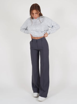 Alessia Romano | High Waisted Wide Leg Pants For Women