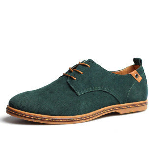 Owen Mitchell | Suede Lace-Up Shoes For Men