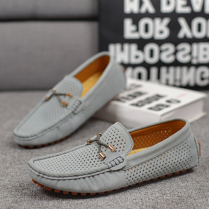 Flynn Sutherland | Suede Slip-On Loafers For Men