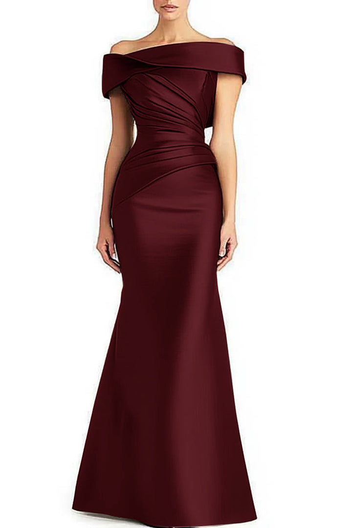 Matilda Stewart | Off-Shoulder Mermaid Maxi Dress For Women