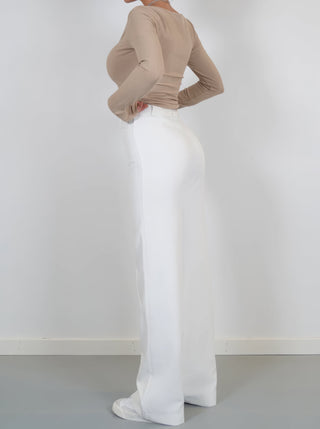 Alessia Romano | High Waisted Wide Leg Pants For Women
