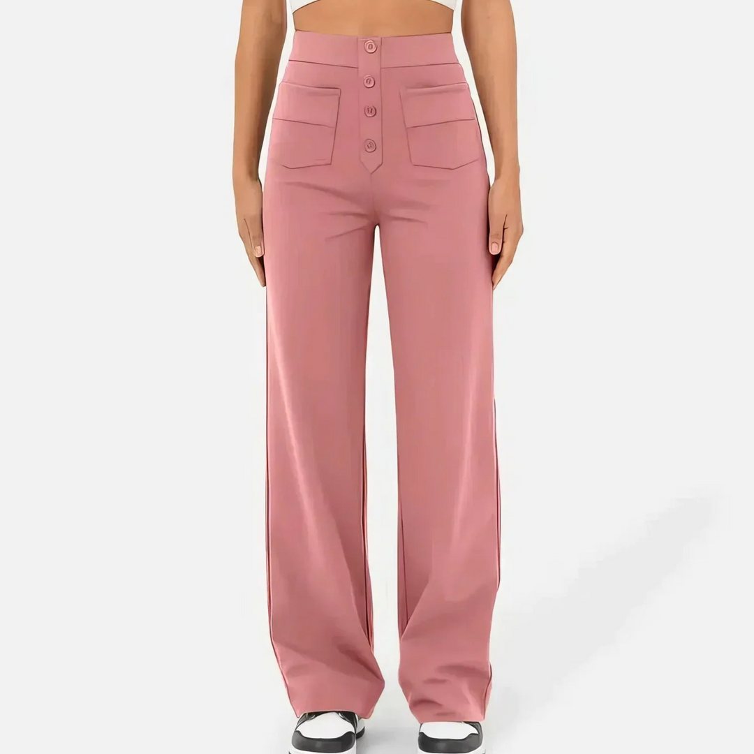 Brooke Turner | High Waist Wide Leg Trousers For Women