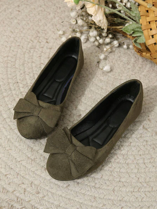 Giulia Fontana | Elegant Comfort Bow Flats For Women