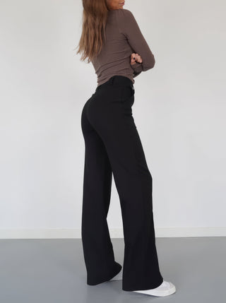 Alessia Romano | High Waisted Wide Leg Pants For Women