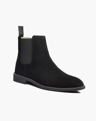 Matteo Ricci | Classic Chelsea Leather Boots with Timeless Edge For Men
