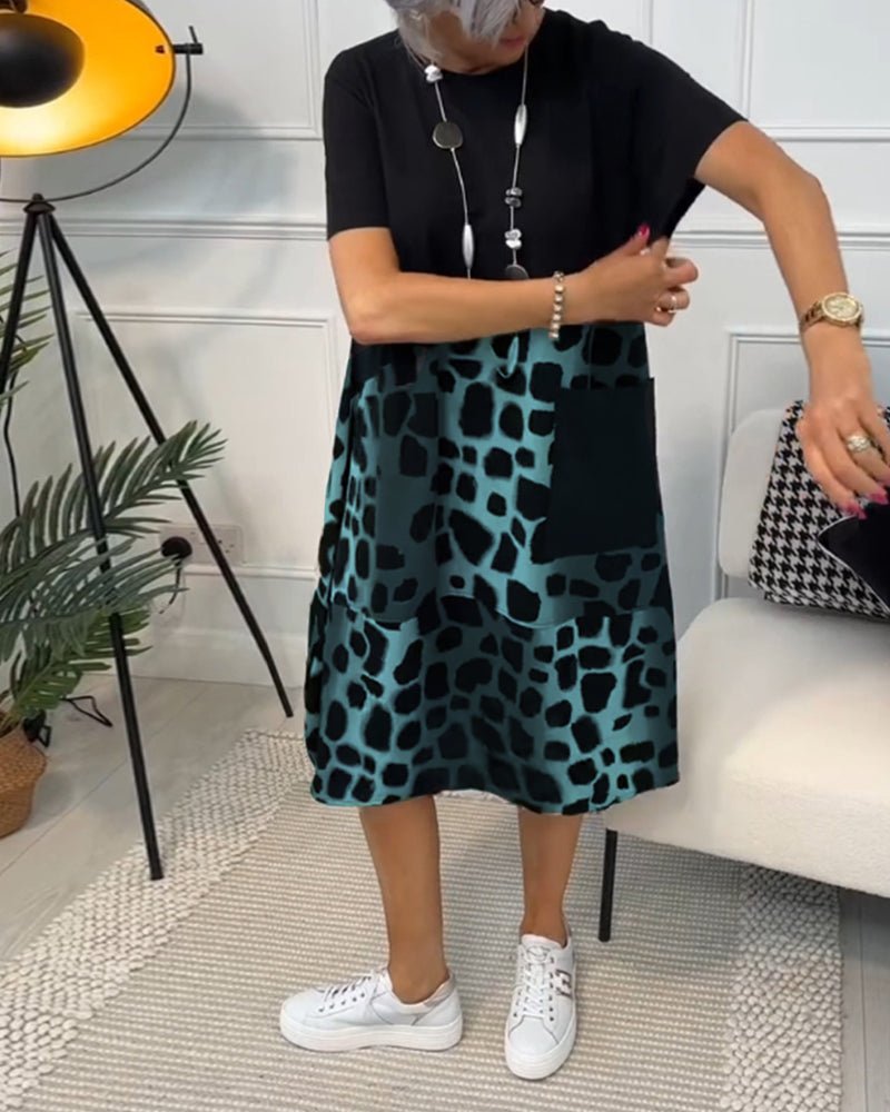 Lauren Sanders | Flowing Print Midi Dress For Women