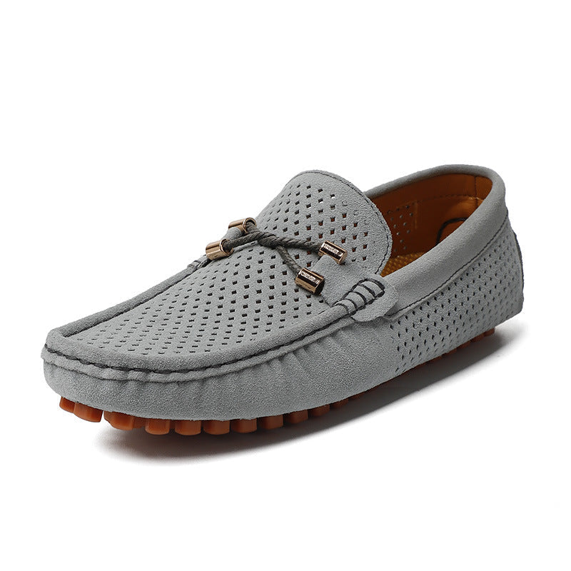 Flynn Sutherland | Suede Slip-On Loafers For Men