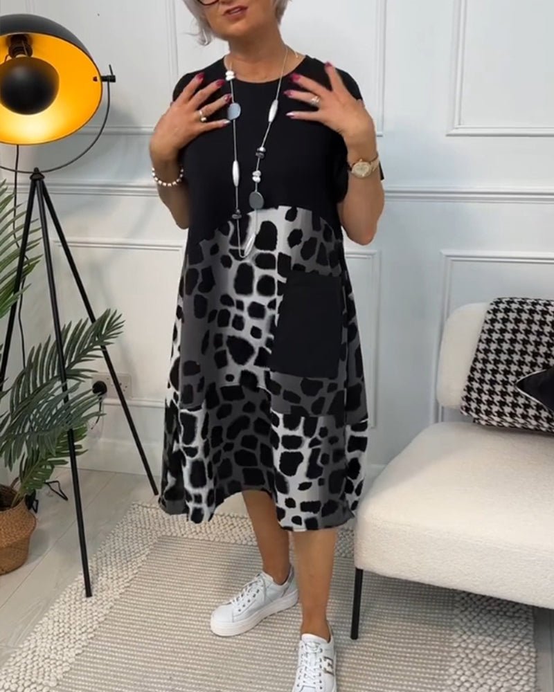 Lauren Sanders | Flowing Print Midi Dress For Women