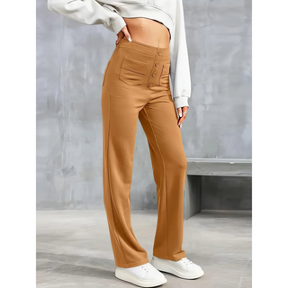 Brooke Turner | High Waist Wide Leg Trousers For Women