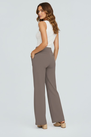 Sophie Wallace | High-Waisted Wide-Leg Trousers For Women
