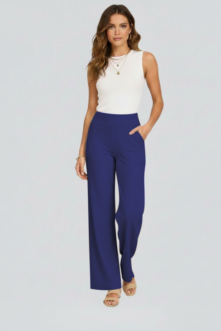 Sophie Wallace | High-Waisted Wide-Leg Trousers For Women