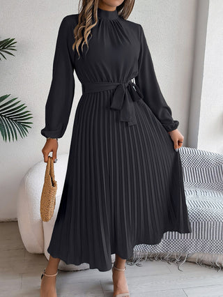 Lauren Ryan | Pleated Midi Dress For Women