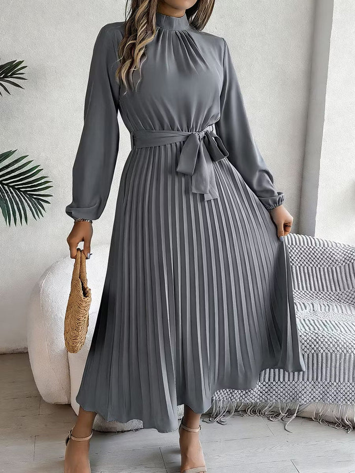 Lauren Ryan | Pleated Midi Dress For Women