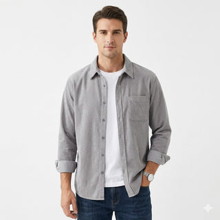 Adrian Moretti | Casual Corduroy Shirt For Men