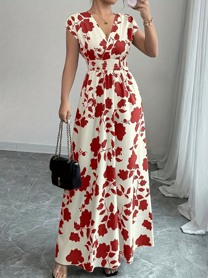 Sophie Barrett | Flowing Floral Maxi Dress For Women
