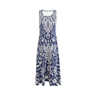 Poppy Baxter | Bohemian Printed Midi Dress For Women