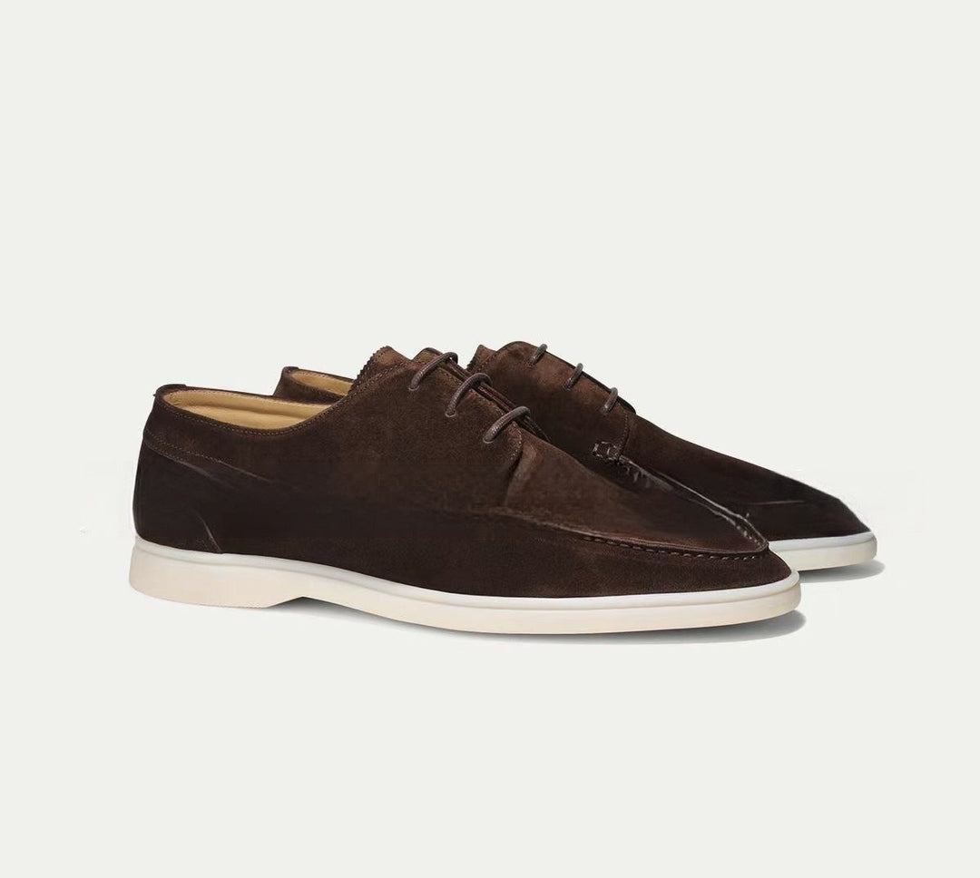 Owen Baxter | Suede Lace-Up Casual Shoes For Men