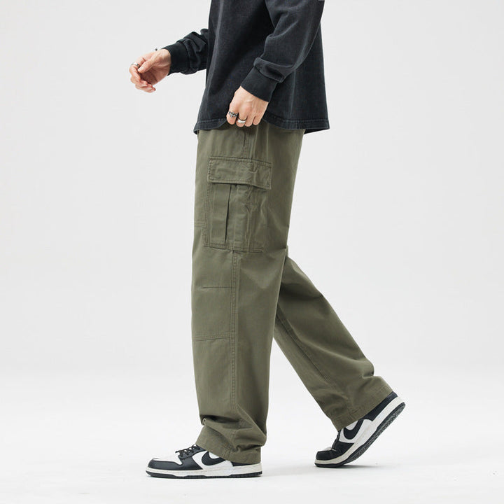 Henry Smith | Cargo Straight-Leg Trousers For Men