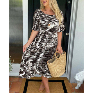 Emma Smith | Polka Dot Midi Dress For Women