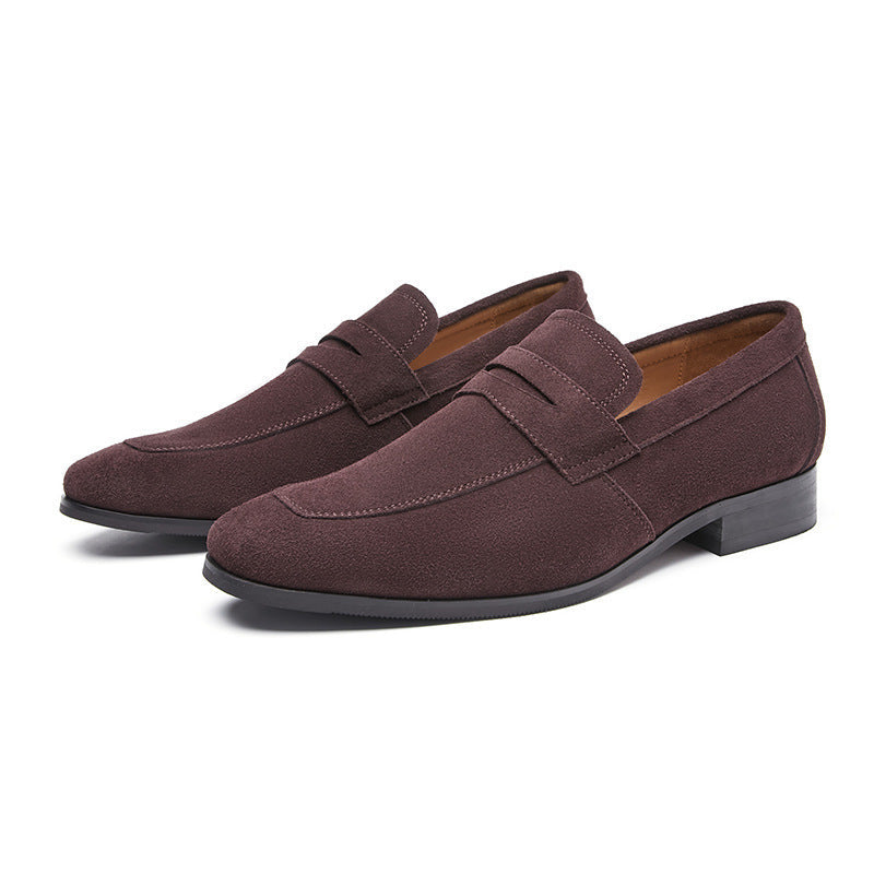 Toby Sullivan | Suede Penny Loafers For Men