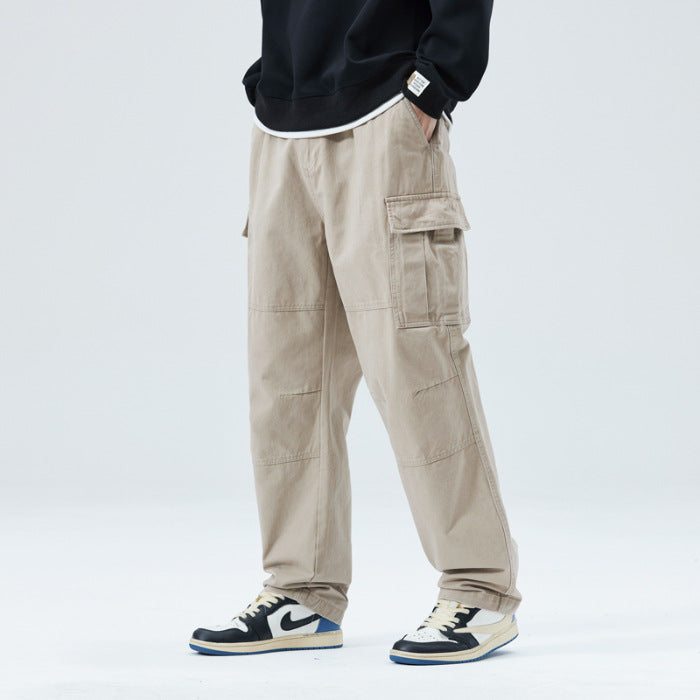 Henry Smith | Cargo Straight-Leg Trousers For Men