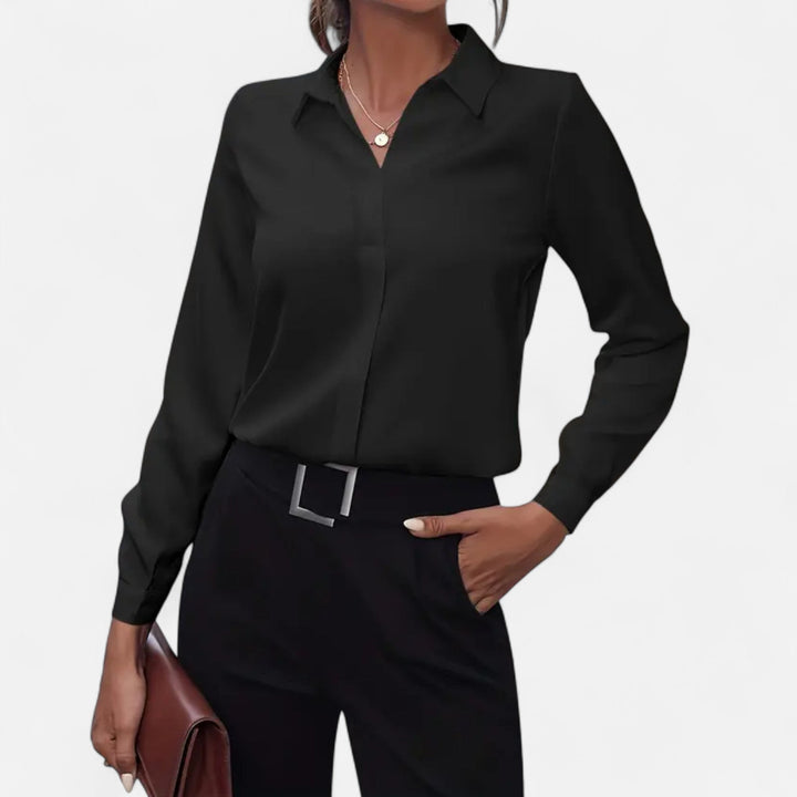 Camille Laurent | Elegant Office Blouse For Women