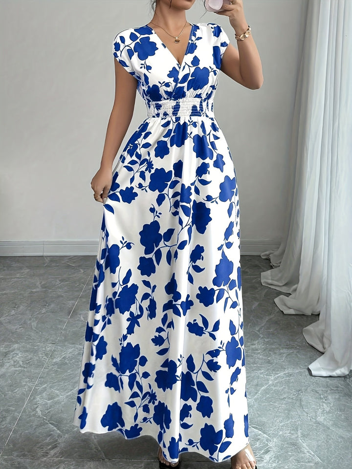 Sophie Barrett | Flowing Floral Maxi Dress For Women
