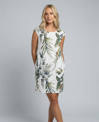 Matilda Reid | Tropical Print Mini Dress For Women