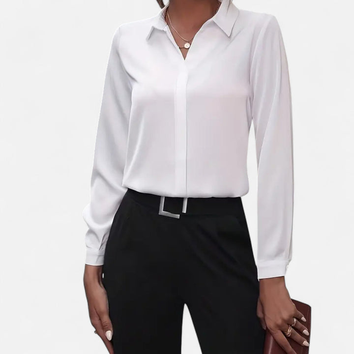 Camille Laurent | Elegant Office Blouse For Women