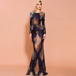 Sophia Crestwood | Sequin Mermaid Evening Gown For Women