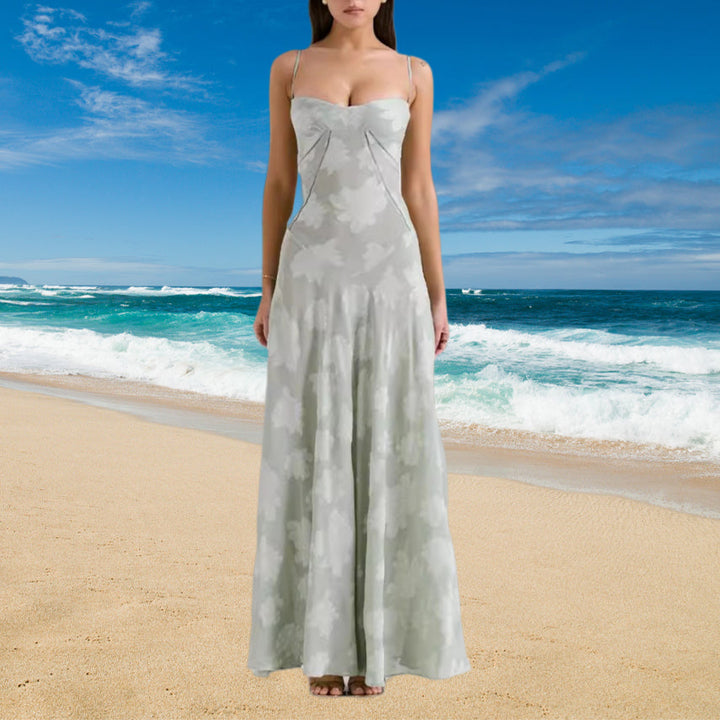 Hannah Stanhope | Butterfly Lace Maxi Dress For Women
