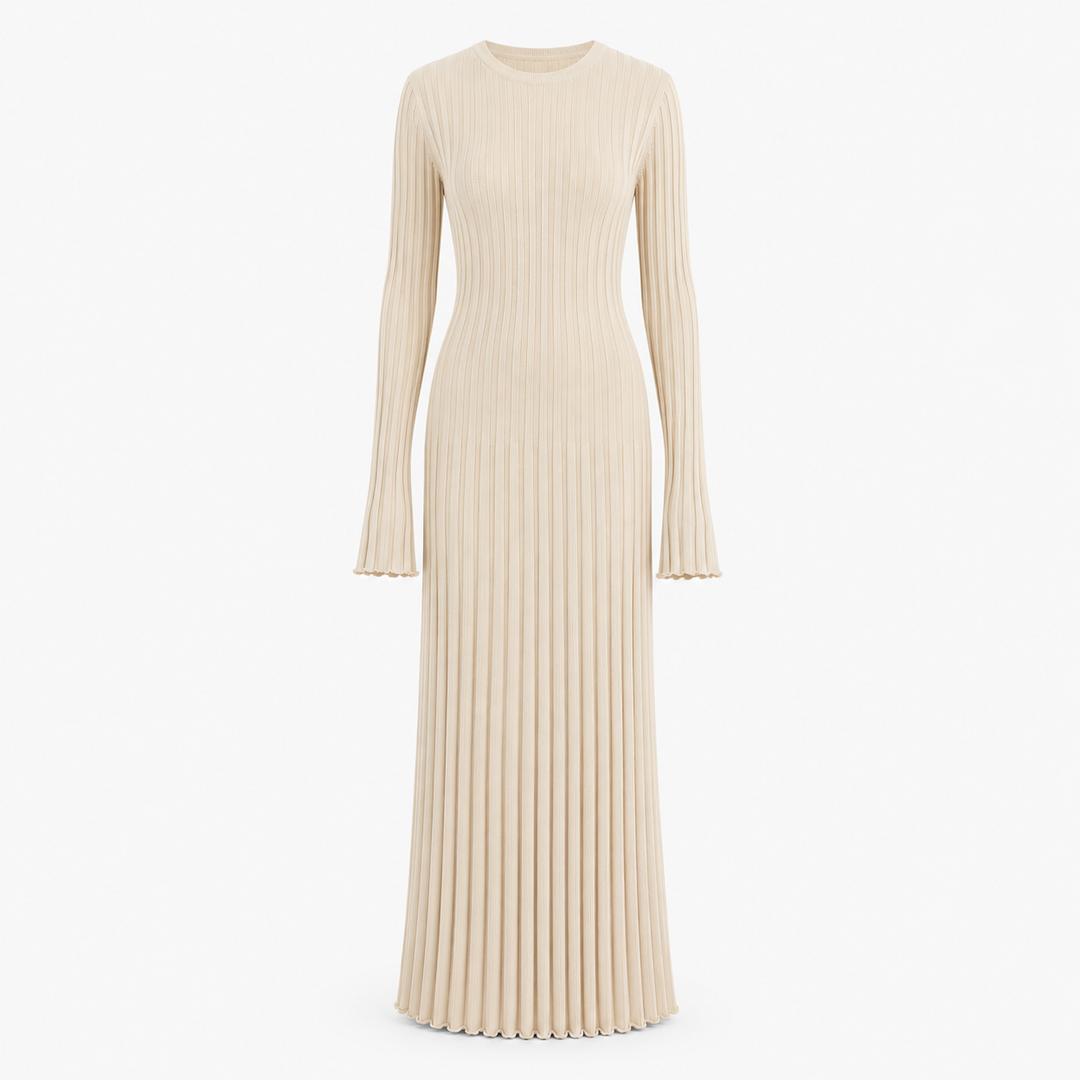 Amelia Fairfax | Ribbed Knit Maxi Dress For Women