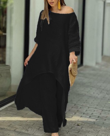 Gemma Alderton | Flowing Linen Two-Piece Set For Women