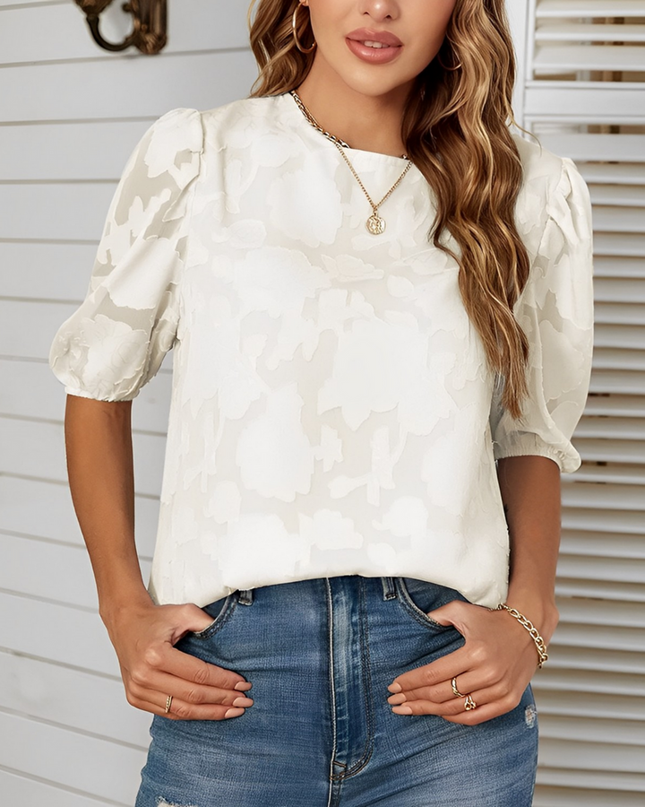 Élodie Marchand | Soft Bloom Blouse For Women