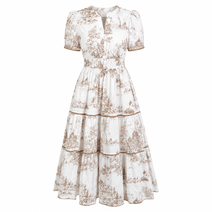 Brooke Thompson | Classic Toile Maxi Dress For Women
