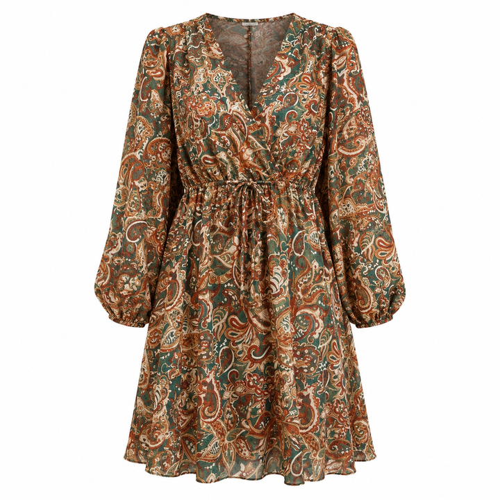 Charlotte Turner | Printed Boho Midi Dress For Women