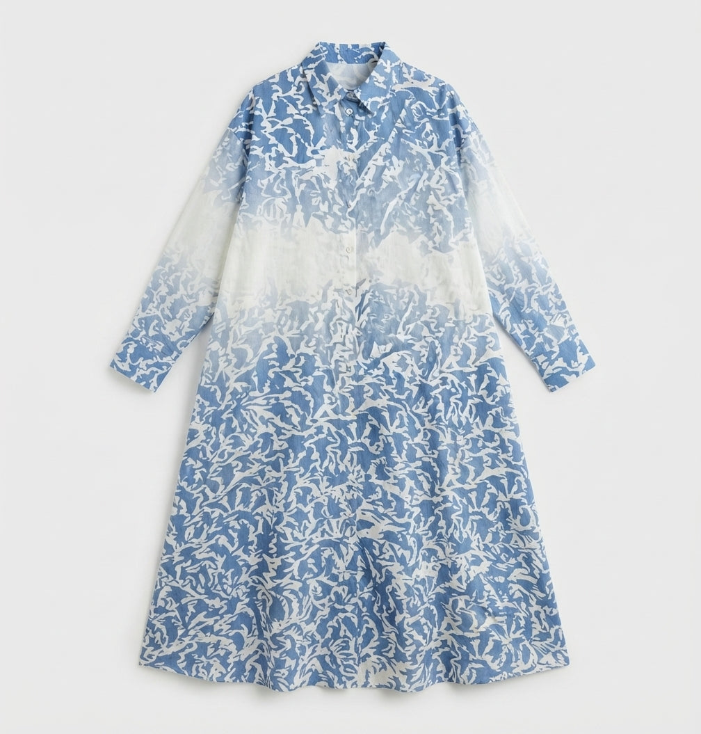 Chloe Williams | Printed Shirt Dress For Women