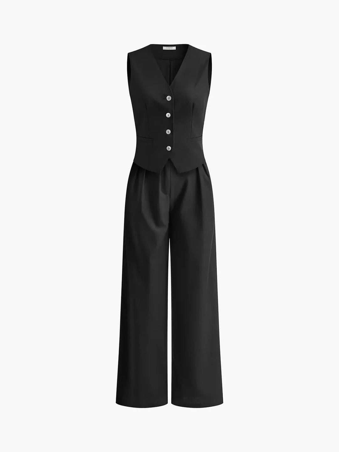 Sienna Holloway | Cotton Linen Two-Piece Set For Women