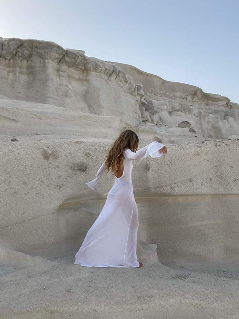 Charlotte Mitchell | Sheer Maxi Dress For Women