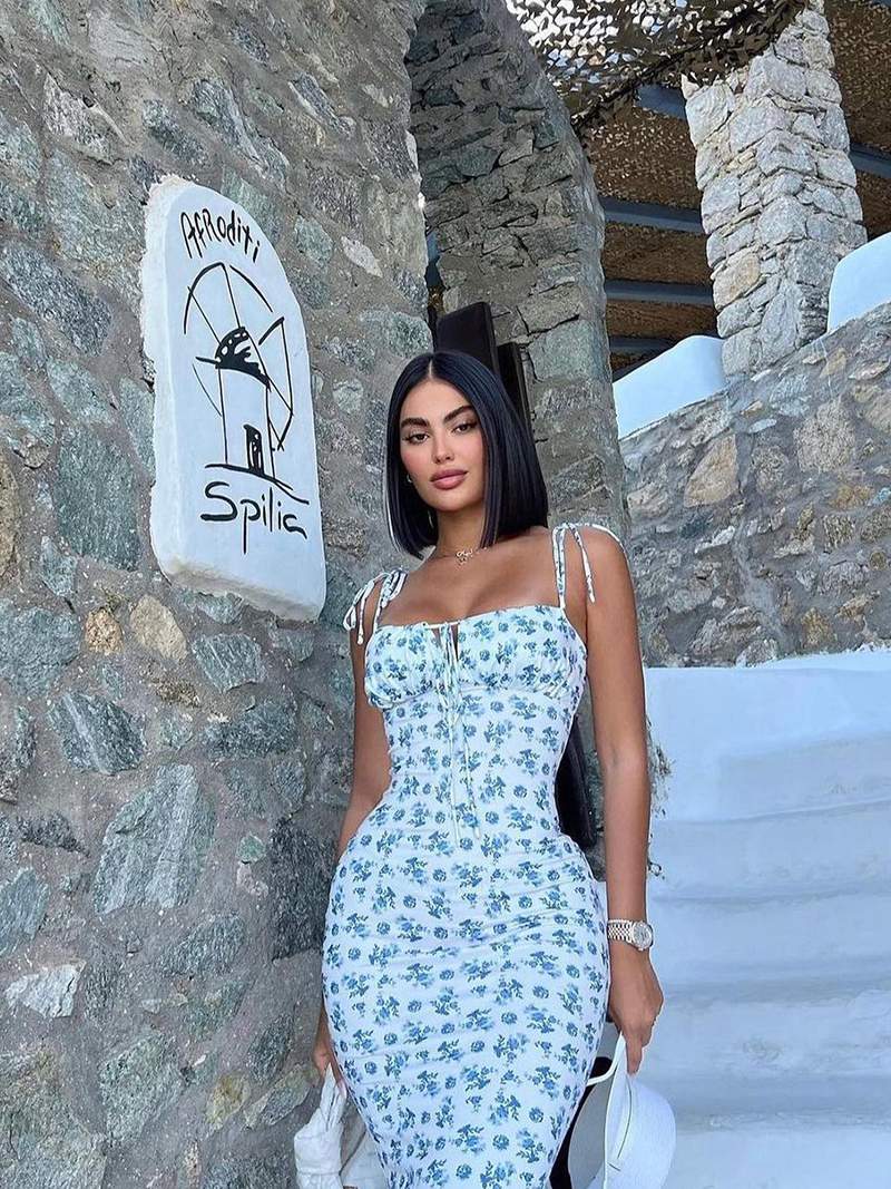 Isla Harrington | Floral Maxi Dress For Women